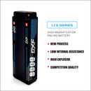 (PL) DXF 2S 7.6V Lipo Battery 130C 8000mAh LCG with 5mm Bullet for RC 1/8 Vehicles Car Truck Tank Truggy Competition Racing Hobby