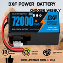 (CN)DXF 18S Lipo Battery 66.6V 5C 72000mAh Soft Case Battery  for Drone UAV FPV Car Truck Tank RC Semi solidstate Battery Racing Hobby