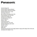 NCR18650PF Battery Replacement For Panasonic 18650 PF 2900mah 10A High Drain Rechargeable 3.6V Lithium Batteries Cell