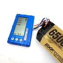 (ES)DXF Lipo Battery 4S 15.2V 6500MAH 140C GoldSeries  LCG 5MM Graphene lipo Hardcase with EC5 and XT90 Plug for Rc 1/8 1/10 Buggy Truck Car Off-Road Drone