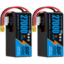 (CN)DXF 14S Lipo Battery 51.8V 10C 27000mAh Soft Case Battery  for Drone UAV FPV Car Truck Tank RC Semi solidstate Battery Racing Hobby