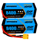 (PL)DXF Lipo Battery 4S 14.8V 8400mAh 120C/240C HardCase Lipo Battery for RC HPI HSP 1/8 1/10 Buggy RC Car Truck