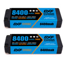 (ES) DXF 2S 7.6V Lipo Battery 140C 8400mAh with 5mm Bullet for RC 1/8 Vehicles Car Truck Tank Truggy Competition Racing Hobby
