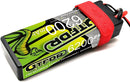 (JP)GTFDR Lipo Battery 2S 7.4V 6200MAH 100C  lipo Hardcase with  DEANS/T Plug for Rc 1/8 1/10 Buggy Truck Car Off-Road Drone