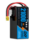 (CN)DXF 6S Lipo Battery 22.2V 10C 21000mAh Soft Case Battery  for Drone UAV FPV Car Truck Tank RC Buggy Truggy Racing Hobby Semi solidstate Battery