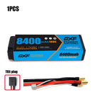 (CN) DXF 2S 7.4V Lipo Battery 100C 8400mAh with 5mm Bullet for RC 1/8 Vehicles Car Truck Tank Truggy Competition Racing Hobby