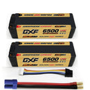 (FR)DXF Lipo Battery 4S 15.2V 6500MAH 150C GoldSeries  LCG 5MM Graphene lipo Hardcase  NGP GOLDEN Plug for Rc 1/8 1/10 Buggy Truck Car Off-Road Drone
