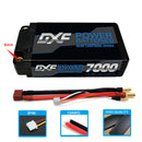 (FR)DXF 5mm 2S 7000mAh 7.6V 140C BLUE Series Batteria Lipo ad Alta Capacità Hardcase con Deans Spina per 1:8 Scala RC Auto, Multi-Rotore RC Aeroplano, RC Elicottero, RC Barca