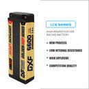 (ES)DXF 5mm 2S 6600mAh 7.6V 150C GOLDEN-NGP Batteria Lipo ad Alta Capacità Hardcase con XT90 Spina per 1:8 Scala RC Auto, Multi-Rotore RC Aeroplano, RC Elicottero, RC Barca