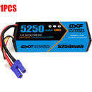 (PL)DXF 3S 5250 mAh 11.1V 140C Batteria Lipo ad Alta Capacità Hardcase con EC5  Spina per 1:8 Scala RC Auto, Multi-Rotore RC Aeroplano, RC Elicottero, RC Barca