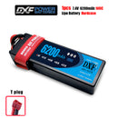 (CN)DXF 2S 6200 mAh 7.4V 100C Batteria Lipo ad Alta Capacità Hardcase con XT90 Spina per 1:8 Scala RC Auto, Multi-Rotore RC Aeroplano, RC Elicottero, RC Barca
