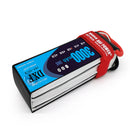 (CN)DXF 4S Lipo Battery 14.8V 30C 3000mAh Soft Case Battery with EC5 XT90 Connector for Car Truck Tank RC Buggy Truggy Racing Hobby