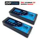 (CN)DXF 4mm 2S 8400mAh 7.4V 120C Batteria Lipo ad Alta Capacità Hardcase con XT90 Spina per 1:8 Scala RC Auto, Multi-Rotore RC Aeroplano, RC Elicottero, RC Barca