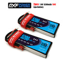 (CN)DXF 2S Lipo Battery 7.4V 50C 5200mAh Soft Case Battery with EC5 XT90 Connector for Car Truck Tank RC Buggy Truggy Racing Hobby