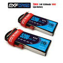 (CN)DXF 2S Lipo Battery 7.4V 100C 5200mAh Soft Case Battery with EC5 XT90 Connector for Car Truck Tank RC Buggy Truggy Racing Hobby