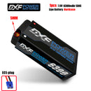 (CN)DXF 4mm 2S 6300mAh 7.6V 130C Batteria Lipo ad Alta Capacità Hardcase con XT90 Spina per 1:8 Scala RC Auto, Multi-Rotore RC Aeroplano, RC Elicottero, RC Barca