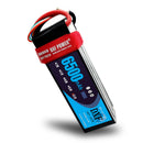 (CN)DXF 6S Lipo Battery 22.2V 100C 6500mAh Soft Case Battery with EC5 XT90 Connector for Car Truck Tank RC Buggy Truggy Racing Hobby