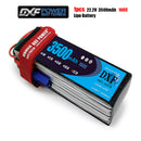 (CN)DXF 6S Lipo Battery 22.2V 100C 3500mAh Soft Case Battery with EC5 XT90 Connector for Car Truck Tank RC Buggy Truggy Racing Hobby