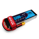 (CN)DXF 3S Lipo Battery 11.1V 80C 5200mAh Soft Case Battery with EC5 XT90 Connector for Car Truck Tank RC Buggy Truggy Racing Hobby