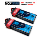 (CN)DXF 2S 7000mAh 7.4V 60C Batteria Lipo ad Alta Capacità Hardcase con XT90 Spina per 1:8 Scala RC Auto, Multi-Rotore RC Aeroplano, RC Elicottero, RC Barca