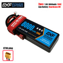(CN)DXF 2S 8000mAh 7.6V 130C Batteria Lipo ad Alta Capacità Hardcase con XT90 Spina per 1:8 Scala RC Auto, Multi-Rotore RC Aeroplano, RC Elicottero, RC Barca