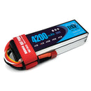 (CN)DXF 3S Lipo Battery 11.1V 100C  4200mAh Soft Case Battery with EC5 XT90 Connector for Car Truck Tank RC Buggy Truggy Racing Hobby