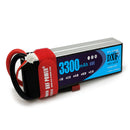 (CN)DXF 2S Lipo Battery 7.4V 60C 3300mAh Soft Case Battery with EC5 XT90 Connector for Car Truck Tank RC Buggy Truggy Racing Hobby