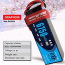 (USA)DXF Lipo Battery 4S 14.8V 6750mAh 100C/200C SoftCase Graphene Lipo Battery for RC HPI HSP 1/8 1/10 Buggy RC Car Truck