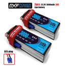 (CN)DXF 6S Lipo Battery 22.2V 30C 3000mAh Soft Case Battery with EC5 XT90 Connector for Car Truck Tank RC Buggy Truggy Racing Hobby