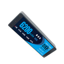 (CN)DXF 4mm 2S 6200mAh 7.4V 100C Batteria Lipo ad Alta Capacità Hardcase con XT90 Spina per 1:8 Scala RC Auto, Multi-Rotore RC Aeroplano, RC Elicottero, RC Barca
