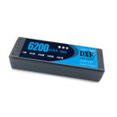 (CN)DXF 4mm 2S 6200mAh 7.4V 100C Batteria Lipo ad Alta Capacità Hardcase con XT90 Spina per 1:8 Scala RC Auto, Multi-Rotore RC Aeroplano, RC Elicottero, RC Barca