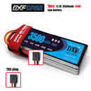(CN)DXF 3S Lipo Battery 11.1V 100C 3500mAh Soft Case Battery with EC5 XT90 Connector for Car Truck Tank RC Buggy Truggy Racing Hobby