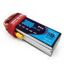 (CN)DXF 4S Lipo Battery 14.8V 50C 3800mAh Soft Case Battery with EC5 XT90 Connector for Car Truck Tank RC Buggy Truggy Racing Hobby