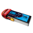 (CN)DXF 3S Lipo Battery 11.1V 80C 5200mAh Soft Case Battery with EC5 XT90 Connector for Car Truck Tank RC Buggy Truggy Racing Hobby