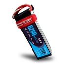 (CN)DXF 6S Lipo Battery 22.2V 50C 6200mAh Soft Case Battery with EC5 XT90 Connector for Car Truck Tank RC Buggy Truggy Racing Hobby