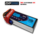 (CN)DXF 6S Lipo Battery 22.2V 100C 6500mAh Soft Case Battery with EC5 XT90 Connector for Car Truck Tank RC Buggy Truggy Racing Hobby