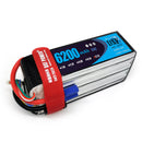 (CN)DXF 6S Lipo Battery 22.2V 50C 6200mAh Soft Case Battery with EC5 XT90 Connector for Car Truck Tank RC Buggy Truggy Racing Hobby