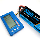 (USA)DXF Lipo Battery 3S 11.1V 5200MAH 100C Blue Series Graphene lipo Hardcase with Deans Plug for Rc 1/8 1/10 Buggy Truck Car Off-Road Drone