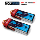 (CN)DXF 3S Lipo Battery 11.1V 60C 3800mAh Soft Case Battery with EC5 XT90 Connector for Car Truck Tank RC Buggy Truggy Racing Hobby