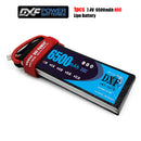 (CN)DXF 2S Lipo Battery 7.4V 80C 6500mAh Soft Case Battery with EC5 XT90 Connector for Car Truck Tank RC Buggy Truggy Racing Hobby
