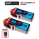 (CN)DXF 3S Lipo Battery 11.1V 100C 3500mAh Soft Case Battery with EC5 XT90 Connector for Car Truck Tank RC Buggy Truggy Racing Hobby