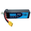 (CN)DXF 4S Lipo Battery 14.8V 100C10000mAh Soft Case Battery with EC5 XT90 Connector for Car Truck Tank RC Buggy Truggy Racing Hobby