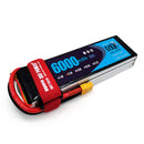 (CN)DXF 3S Lipo Battery 11.1V 50C 6200mAh Soft Case Battery with EC5 XT90 Connector for Car Truck Tank RC Buggy Truggy Racing Hobby