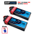 (CN)DXF 2S 5200 mAh 7.4V 100C Batteria Lipo ad Alta Capacità Hardcase con XT90 Spina per 1:8 Scala RC Auto, Multi-Rotore RC Aeroplano, RC Elicottero, RC Barca