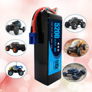 (EU)DXF 6S Lipo Battery 22.2V 80C 5200mAh Soft Case Battery with EC5 XT90 Connector for Car Truck Tank RC Buggy Truggy Racing Hobby