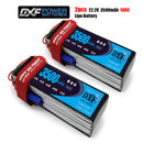 (CN)DXF 6S Lipo Battery 22.2V 100C 3500mAh Soft Case Battery with EC5 XT90 Connector for Car Truck Tank RC Buggy Truggy Racing Hobby