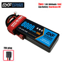 (CN)DXF 2S 8000mAh 7.6V 130C Batteria Lipo ad Alta Capacità Hardcase con XT90 Spina per 1:8 Scala RC Auto, Multi-Rotore RC Aeroplano, RC Elicottero, RC Barca