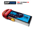 (CN)DXF 3S Lipo Battery 11.1V 80C 6200mAh Soft Case Battery with EC5 XT90 Connector for Car Truck Tank RC Buggy Truggy Racing Hobby