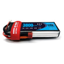 (CN)DXF 2S Lipo Battery 7.4V 50C 3800mAh Soft Case Battery with EC5 XT90 Connector for Car Truck Tank RC Buggy Truggy Racing Hobby