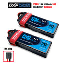 (CN)DXF 2S 5200 mAh 7.4V 50C Batteria Lipo ad Alta Capacità Hardcase con XT90 Spina per 1:8 Scala RC Auto, Multi-Rotore RC Aeroplano, RC Elicottero, RC Barca